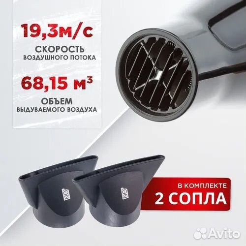 Новый профессиональный фен Dewal Profile 2200