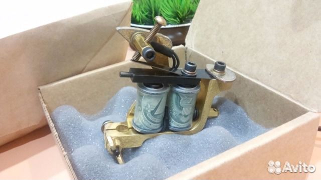 Тату машинка Aaron Cain. RoundBack Shaider