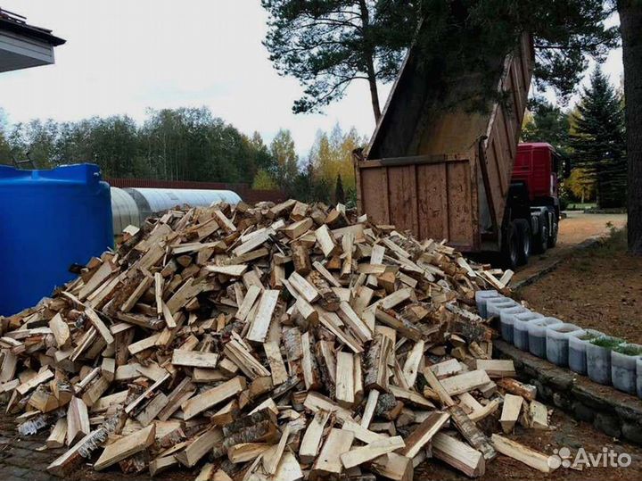 Дрова. Колотые