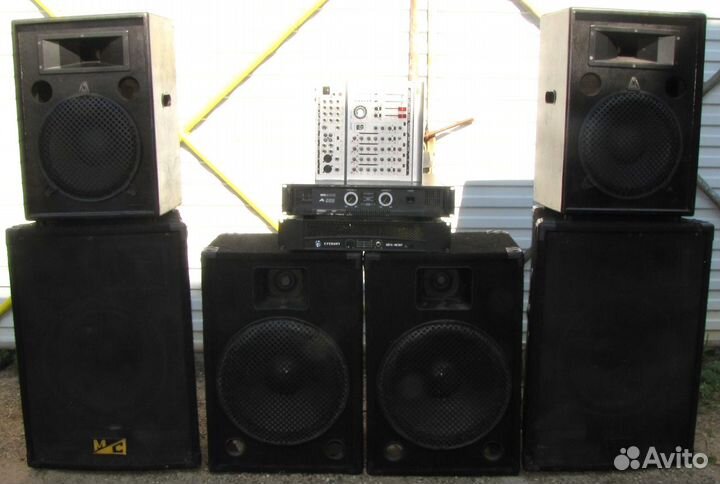 Колонки WCF 3000W Pro D12-15