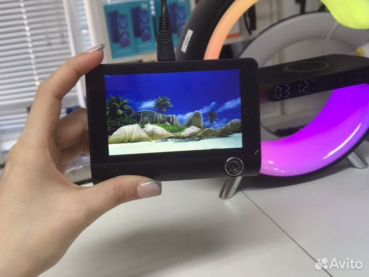 Видеорегистратор 3в1 с камерой салона (новый)