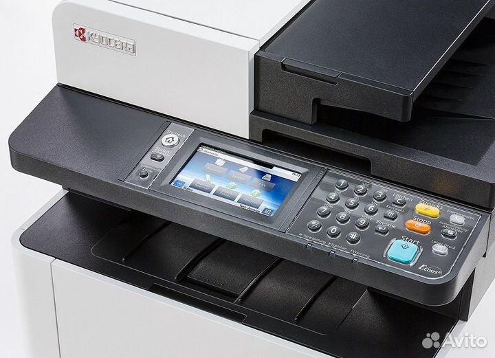 Мфу лазерный цветной kyocera, canon I-sensys
