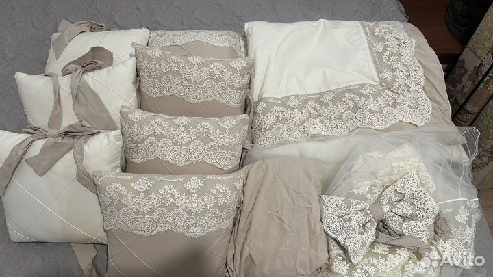 Бортики в детскую кроватку