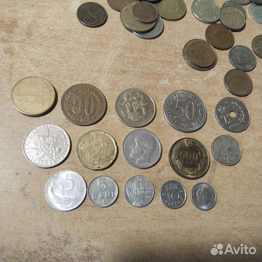 Большая коллекция иностранных монет