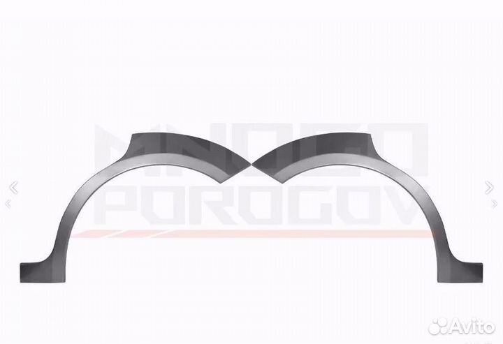 Ремонтные пороги Chery Fora (A21)