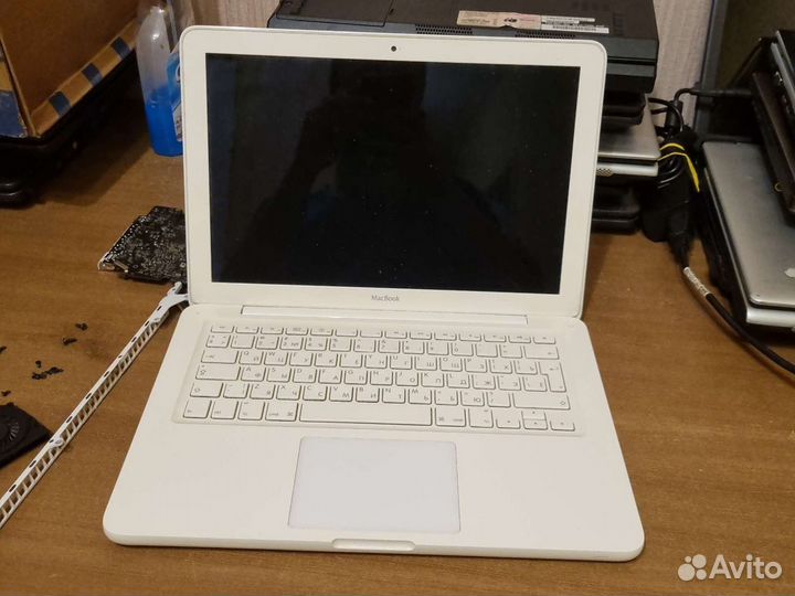 Macbook a1342 разбор 2010
