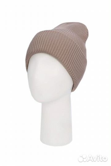 Шапка с отворотом из акрила и шерсти Гольфстрим