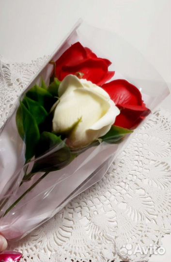 Букет из пенных роз