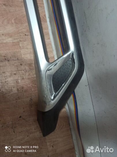 Накладка бампера передняя Mitsubishi Outlander 3