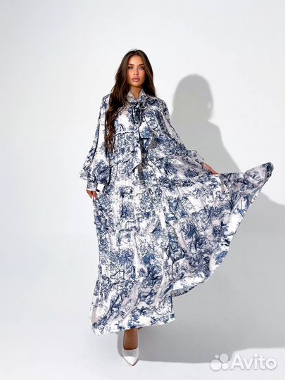 Платье женское шелковое премиум