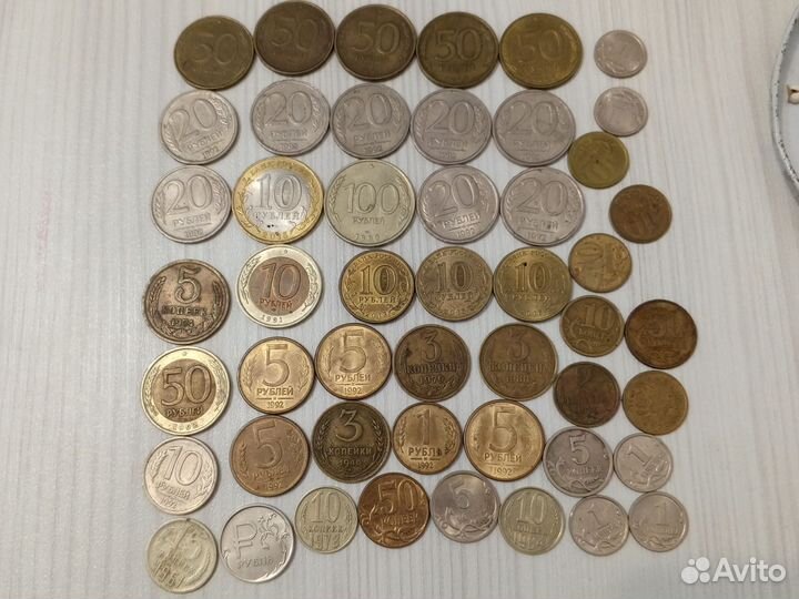 Коллекционные монеты СССР- и другие