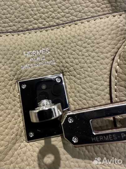 Сумка Hermes Birkin натуральная Кожа