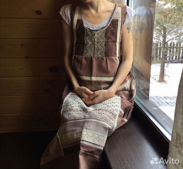 Фартук женский славянский « Хозяюшка»