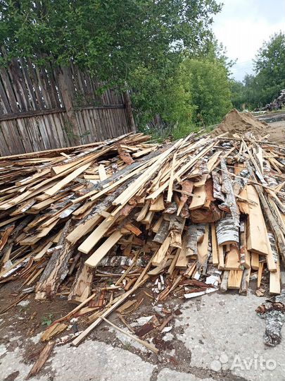 Дрова березовые(срезки, горбыль