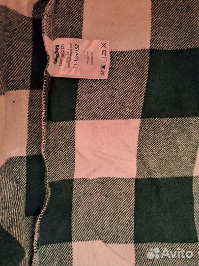 Рубашка байковая глория джинс 146