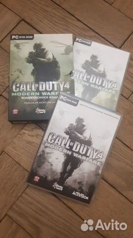 Call of Duty 4 MW коллекционное издание купить в Москве с доставкой ...