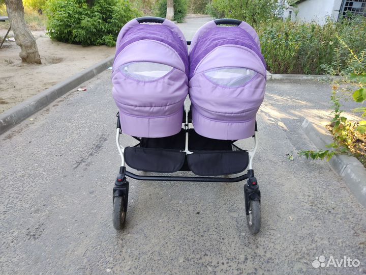 Коляска для двойни 2 в 1