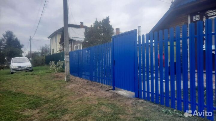 Забор,Ворота,Калитки,Навесы,Теплицы,и т.д