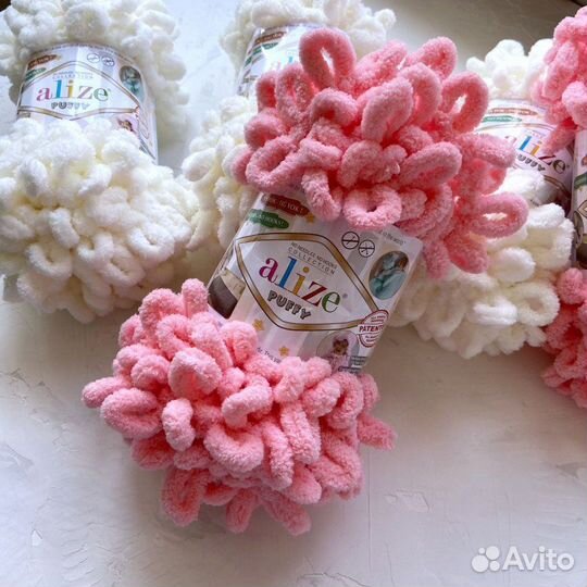 Пряжа alize puffy