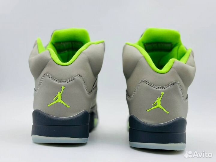 Кроссовки Nike Air Jordan 5 Green Bean