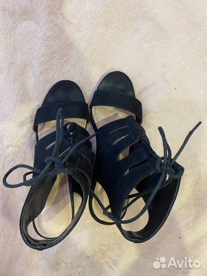 Туфли замшевые 37