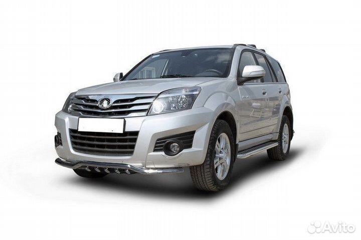 Защита переднего бампера Great Wall hover H3
