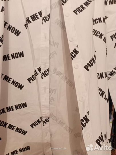 Платье рубашка