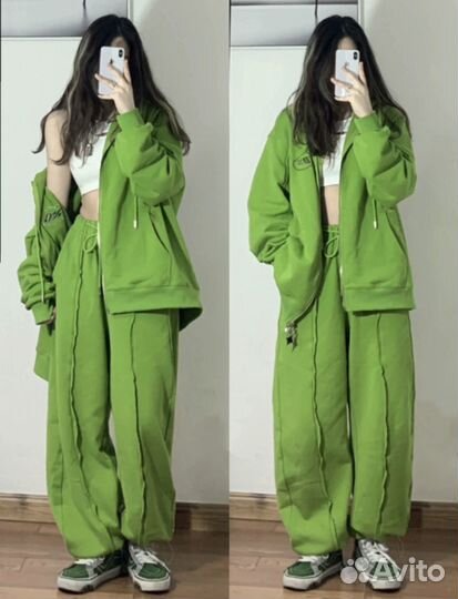Спортивный костюм женский теплый