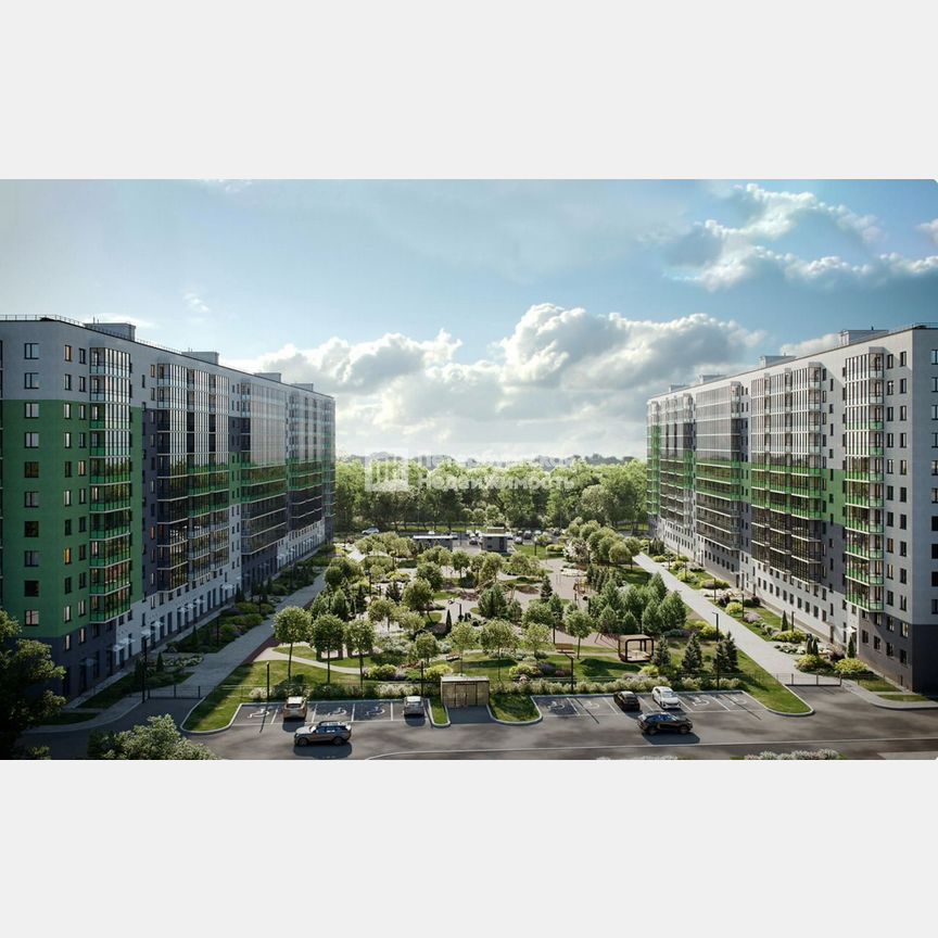 Квартира-студия, 22,2 м², 2/12 эт.