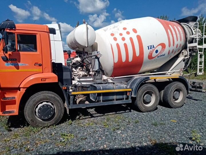 Автобетоносмеситель КамАЗ 6520-48, 2022