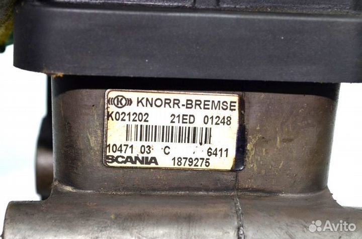 Кран EBS, переднего моста, правый (модулятор) scan