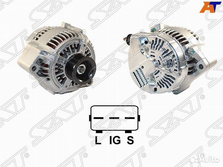 Генератор toyota mark2 /cresta /chaser JZX100 /SO