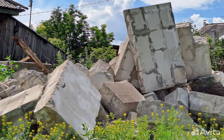 Строительные блоки бу