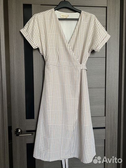 Платье на запах cherry paris 44-46 р