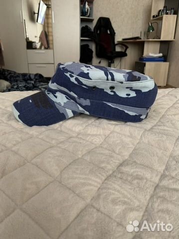 Кепка синяя