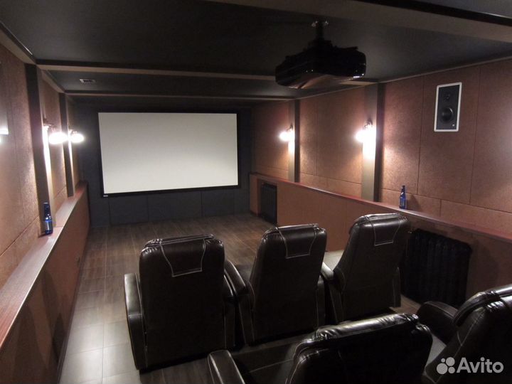 Домашние кинотеатры и кинозалы. RTI автоматизация