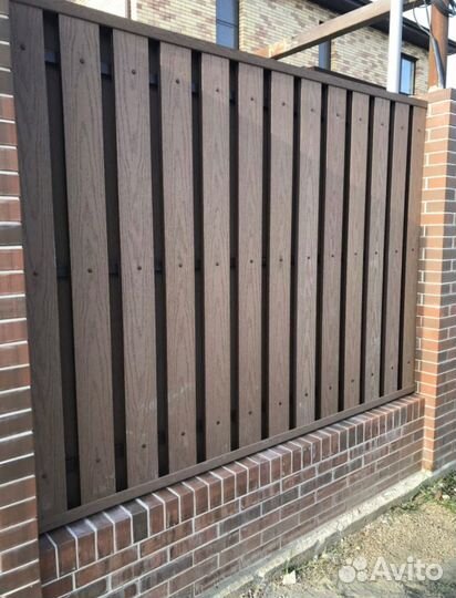 Заборная доска дпк