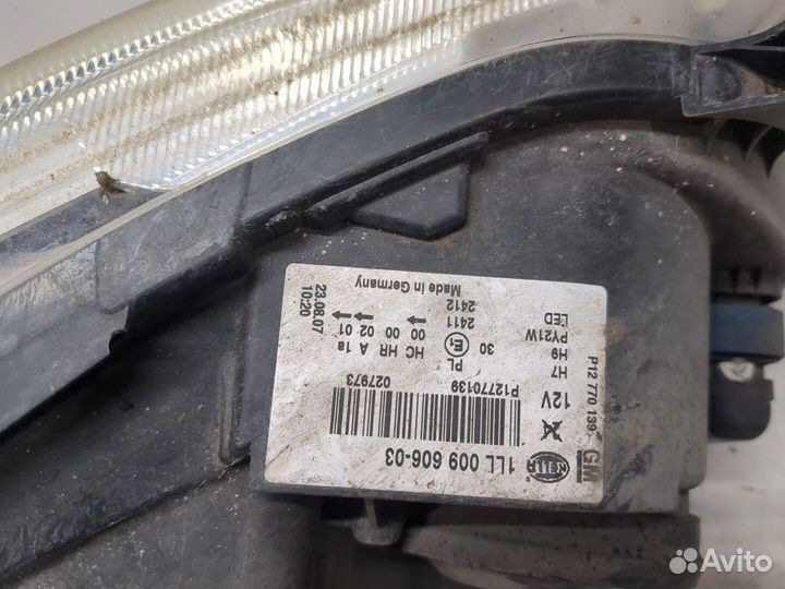 Фара (передняя) левая Saab 9-3