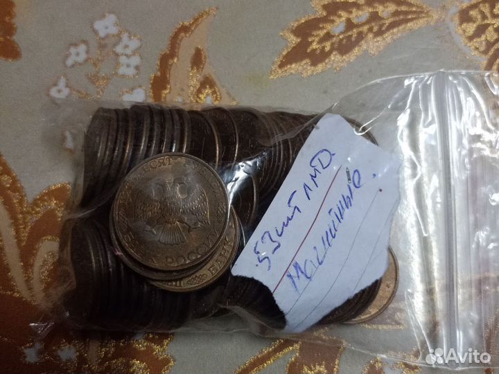100, 50,20,20,5,1, рубль 1992-1993 года