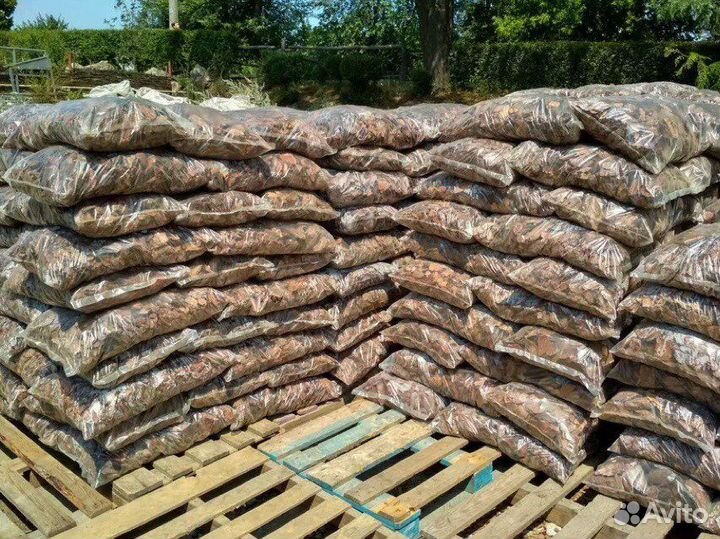 Кора для мульчирования (сосновая), в мешках