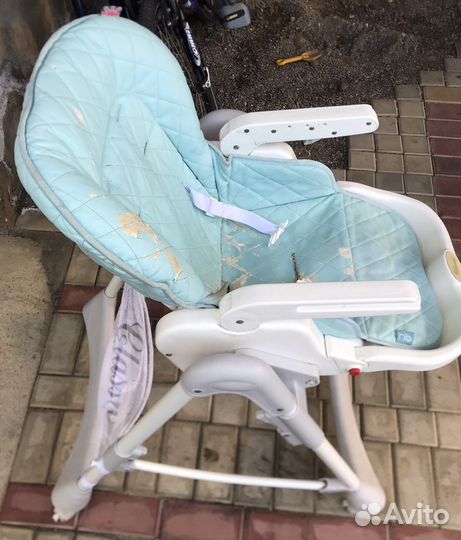 Стульчик для кормления happy baby classic