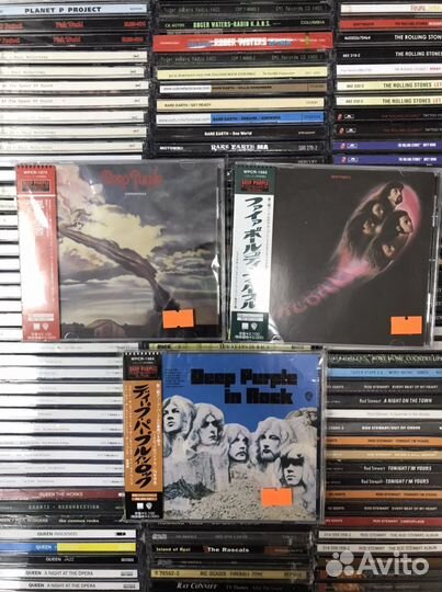 Музыкальные cd диски Deep purple japan