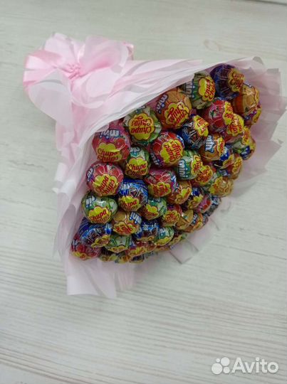 Букет из чупа-чупс