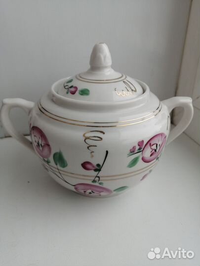 Бокалы, кружки СССР, чайники, сахарницы, Вербилки