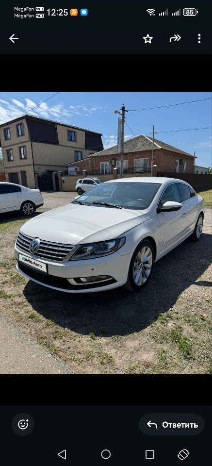 Volkswagen Passat CC: фото из отзыва