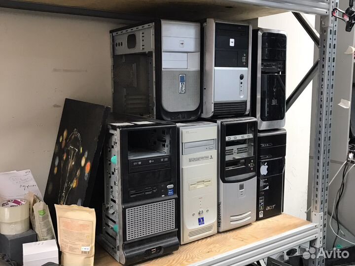 Корпуса для пк много