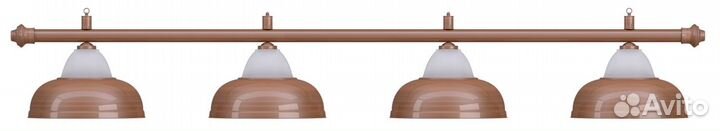 Лампа на четыре плафона 