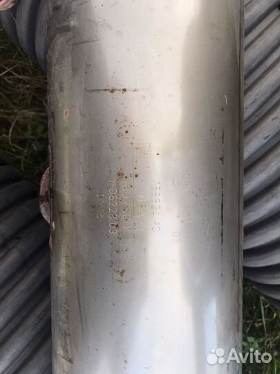 Глушитель на bmw