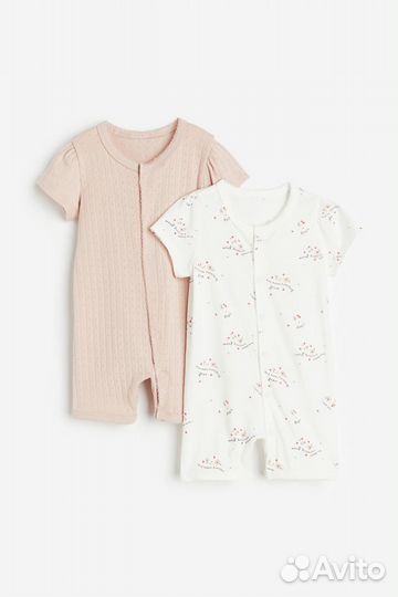 Песочники 2шт для девочки H&M