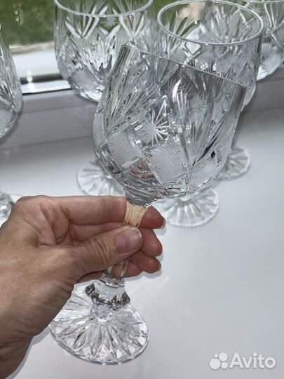 Хрустальные фужеры 